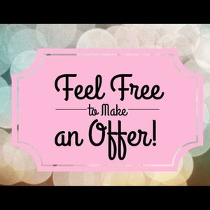 Feel free to make an offer!